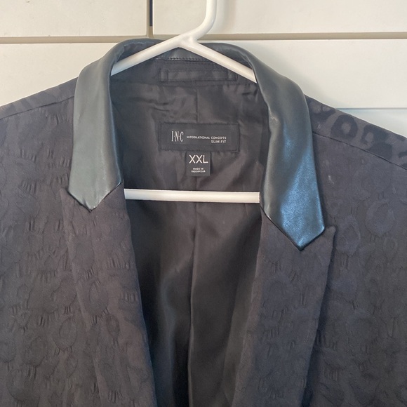 INC International Concepts Slim Fit Tuxedo Style Jacket - Picture 4 of 11